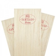 Balsa 20mm średnio-twarda 50cm pół metra SANTIAGO 20x100x500mm