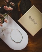 Delikatna bransoletka z turkusem