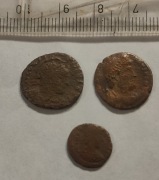 1 RZYM MONETY RZYMSKIE do rozpoznania Cena za 3szt