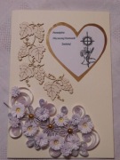 Kartka, Pamiątka Komunia Święta 