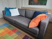 Kanapa Sofa KARLSTAD IKEA ciemno szara