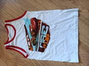 Koszulka bez ramiączek rozm 98 auta