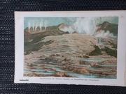 Tarasy gorącego źródła - chromolitografia 1897 r.