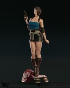 Figurka druk 3D żywica " Jill Valentine - F1718 " - 150 mm