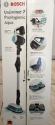 Odkurzacz pionowy Bosch BCS71HYG4 Unlimited 7 ProHygienic Aqua biały