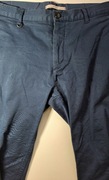 Granatowe Spodnie Zwężane Materiałowe Zara Rozmiar Eur 46 US 36