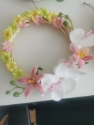 Nowy wianek wiklinowy na drzwi wyrob handmade 