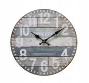 Rebecca Mobili Zegar dekoracyjny,zegary ścienny,styl rustykalny analogowy, 