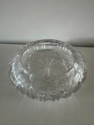 Duża popielnica kryształowa 18 cm