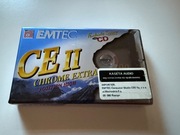 Kaseta EMTEC / BASF chrom extra 90 min + kaseta Sony