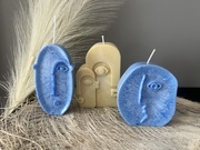 Świece sojowe twarze 
