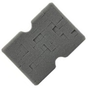 Gąbka do mycia auta Lake Country Big Black Soft Sponge !NOWA!