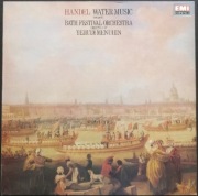 Handel - Water Music (Complete), Yehudi Menuhin, LP, UK, 1983
