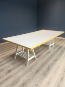 Stół biurowy, konferencyjny, blat biurowy 120 x 250 cm regulowana wysokość