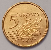 5 gr groszy 2013r. MW