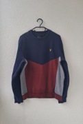 Męska bluza crewneck color block lyle&scott M