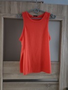 Koralowa lekka bokserka koszulka 