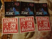 Vlepki duże Resovia Rzeszów anty stal