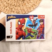 Puzzle Spiderman Marvel układanka trefl 30 elementów 