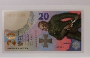Banknot 20 zł - Bitwa Warszawska niski numer 881