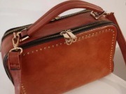 Urocza brązowa torebka