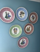 8 pater. Porcelana. Wałbrzych. Tańce Polskie. Zofia Stryjeńska