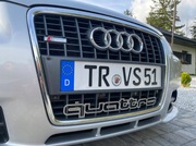 Emblemat znaczek logo napis QUATTRO QUATRO Gril Grill Audi / NIERDZEWKA !!