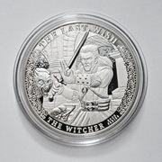 Srebrna moneta WIEDŹMIN Ostatnie Życzenie 1 oz uncja srebra 2023 Witcher