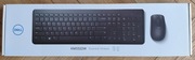 Zestaw Klawiatura i Mysz DELL KM3322 QWERTY NOWY