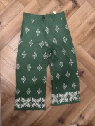 spodnie ZARA zielone