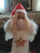 Stojący anioł makrama