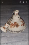 Ceramiczny żyrandol PRL