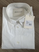 Biała koszula GANT OS Poplin Shirt rozmiar 36 – nowa z metką