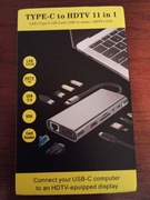 Nowy adapter typ C do HDTV 11 W 1