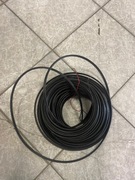 PRZEWÓD MONITORINGU KONCENTRYCZNY CZARNY + ZASILAJĄCY 46m 