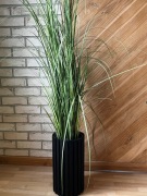 Osłonka z lameli , doniczka z wkładem śr 18,5