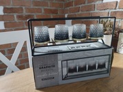 Świecznik metalowy ozdoba na świeczki tealight