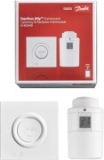 28. Termostat grzejnikowy Danfoss Ally Starter Set Zigbee bramka smart home