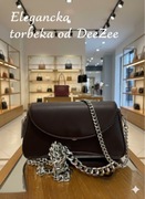 Elegancka czekoladowa torebka od DeeZee