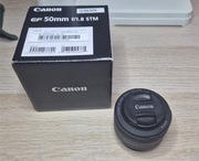 CANON EF 50 mm f/1.8 STM - (jak nowy)