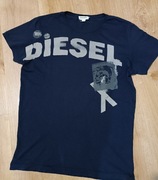 T-SHIRT Vintage DIESEL r.L.Granatowa .