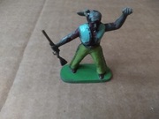 Żołnierzyk prl indianin ze strzelba