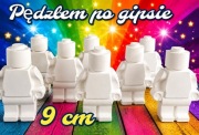 Figurki w typie LEGO z gipsu ceramicznego