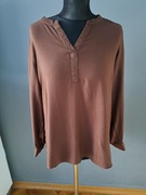 Cienka brązowa bluzka z wiskozy ever.me 36/S wiskoza