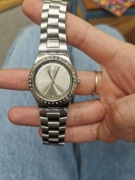 Zegarek swatch irony medium srebrny cyrkonie