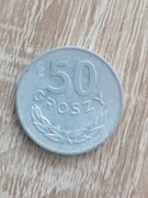 moneta 50 groszy   rok 1985 