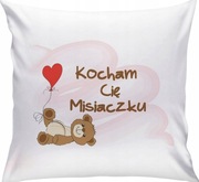 Poduszka walentynki dla zakochanch nadruk wzory 