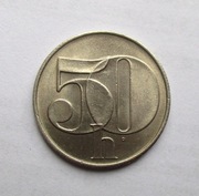 50 Halerzy 1992 r.  Czechosłowacja