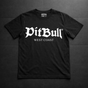 Koszulka PitBull West Coast czarna z dużym logo
