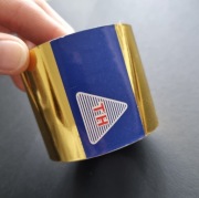 Folia do hot-stampingu, złota, srebrna, do skóry